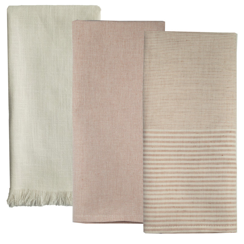 COPPER AND NATURAL FARMHOUSE STRIPE