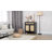 Boho Sideboard Storage Cabinet with Rattan Doors-1920756286