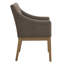 Fauteuil de salle à manger rembourré en tissu Alton-108298300