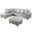 Canapé modulaire en cuir 3 pièces Pondella-1103820980-1104432396