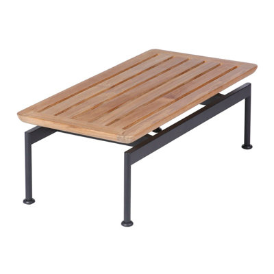 Layout Narrow Coffee Table - 32"W x 16"D x 11"H by Barlow Tyrie