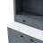 Modern 83.7Inch High Kitchen Pantry, Freestanding Tall Kitchen Hutch With Faux Marble Top,Cupboard Cabinet With 5 Storage Drawers And Adjustable Shelf, Set Of 2-1917111046