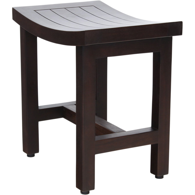 Sumba Lotus 18" W Teak Shower Bench