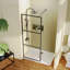 34" x 72" Fixed Shower Panel
