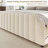 Bed Frame with 50.2" Headboard, Upholstered Platform Bed Frame with Vertical Channel Tufted Velvet Fabric, Extra Large Tufted headboard, Nailhead Trim, No Box Spring Needed-203812040-203812044