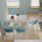 Indoor And Outdoor Armchair, Modern Stackable Plastic With Ergonomic Slatted Back Design, All-Weather PP Material-2060763481