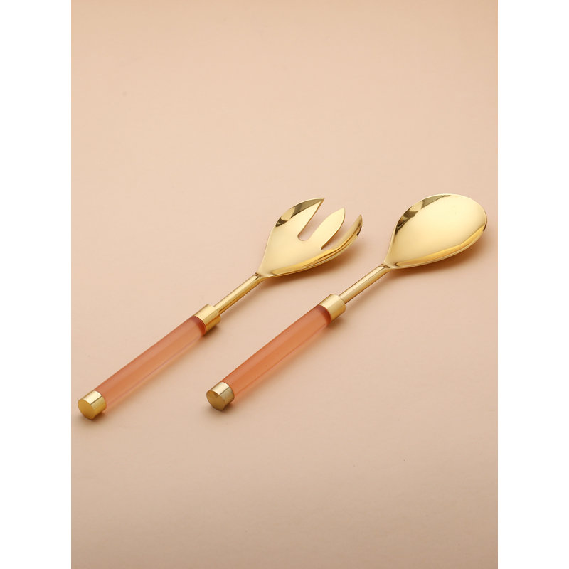 Uyen Stainless Steel Salad Servers