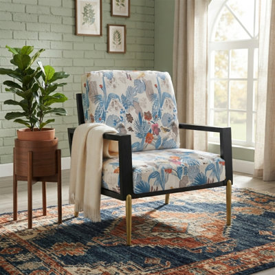 Fauteuil rembourré Floral