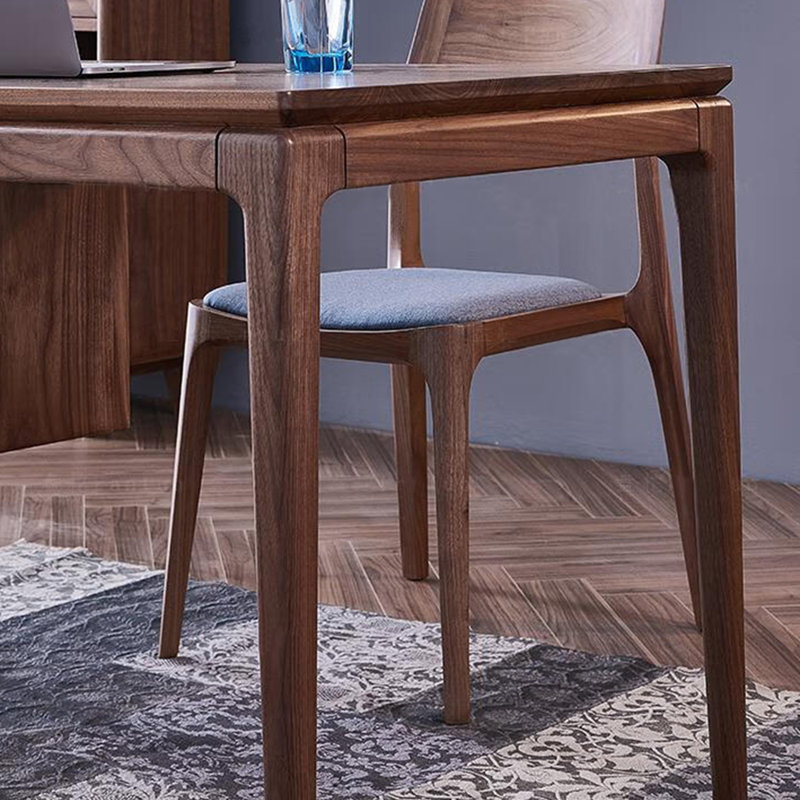 Bureau rectangulaire minimaliste de style européen