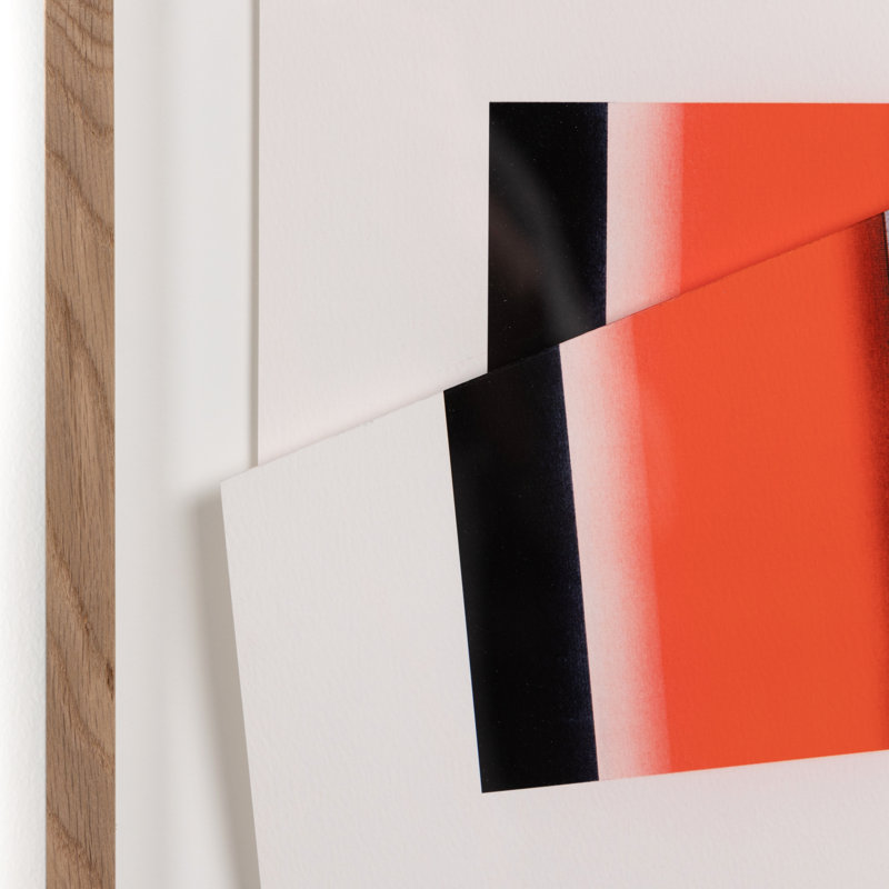 Atlee Color Form C par David Gray - Cadre photo unique, impression sur papier