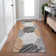 Machine Washable Indoor/Outdoor Xhevrie Copper Rug