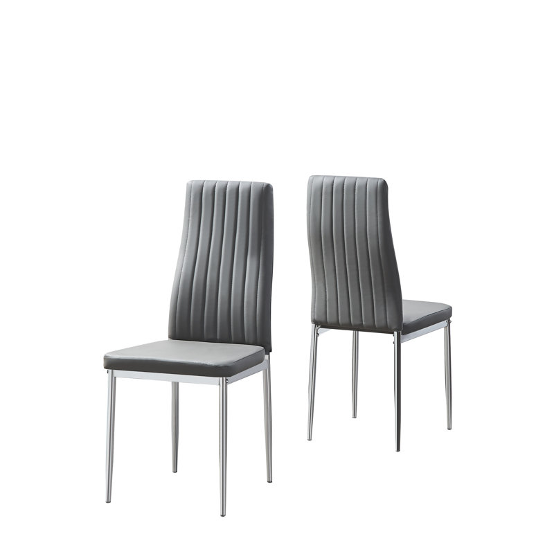 Gabrielle Upholstered Dining Chair, Grey