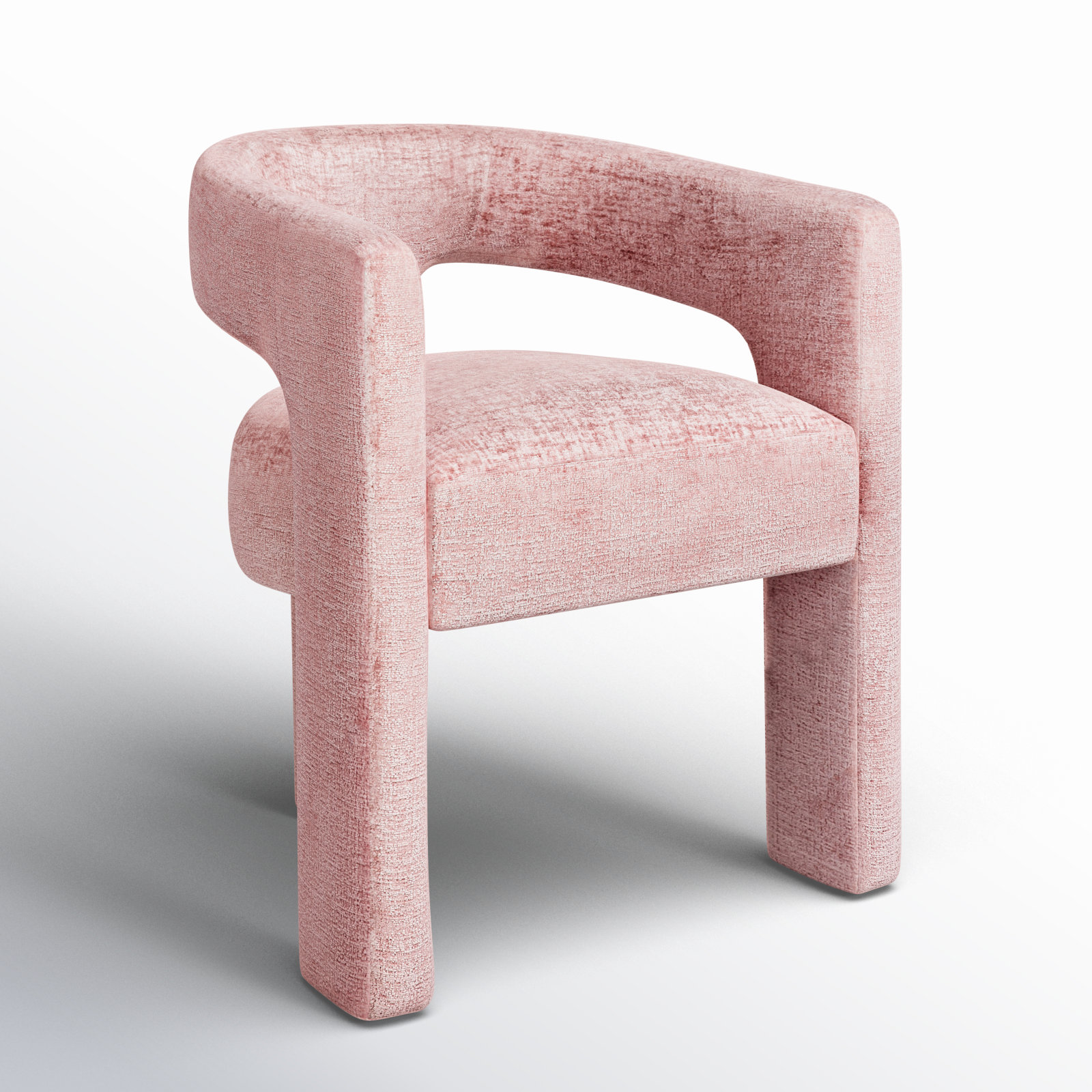 Darlington Dining Armchair, Gwen Pink Microsuede