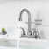 Centerset 2-handle Bathroom Faucet with Drain Assembly