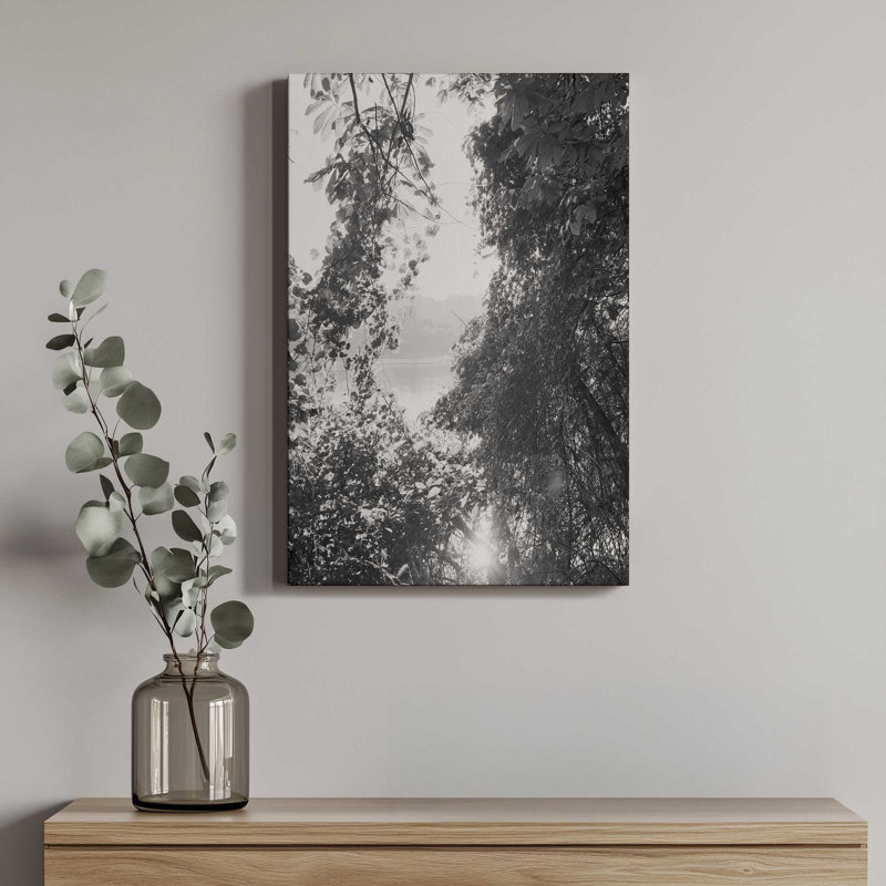 «Through the Trees I» par Tony Smith, reproduction d'art sur toile, H 12 po x l 8 po
