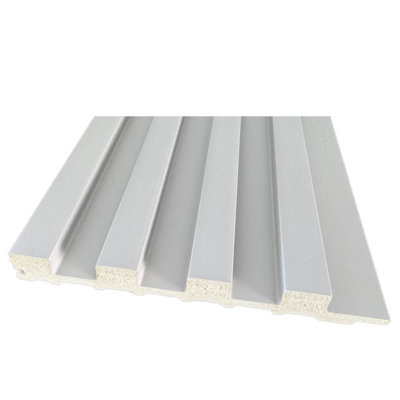 Linear Light Pre-Designed 96" x 199" Bedroom Wall Panel Kit with LED Lighting