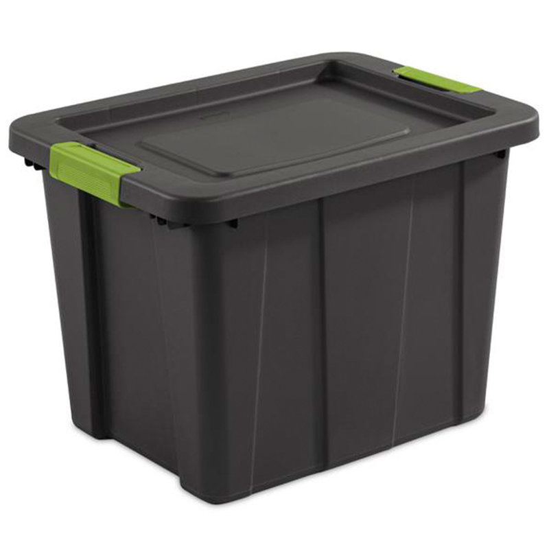 Bac en plastique avec couvercle