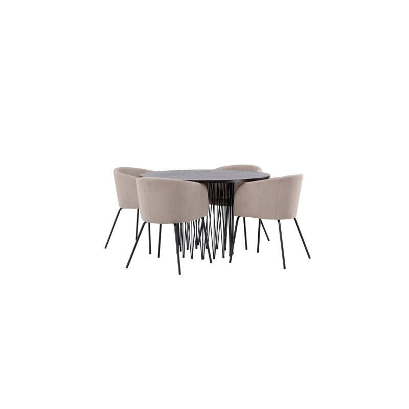 Hammondsport 4 - Person Dining Set