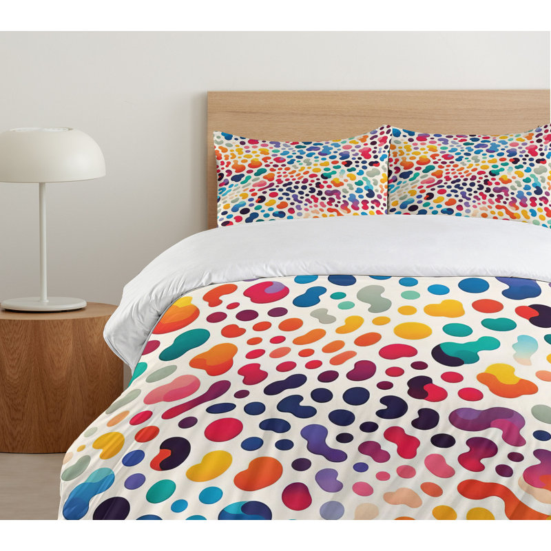 Leopard Print Duvet Cover, Queen Duvet Cover + 2 Standard Shams