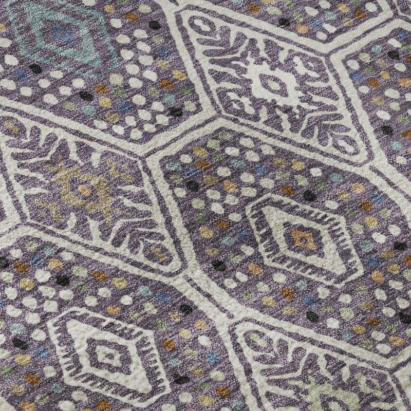 Tapis de qualité supérieure Mayfield AMF2471 Global, Linen, 3' x 5'