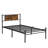 Twin Size Metal Bedframe-123834358-123819851