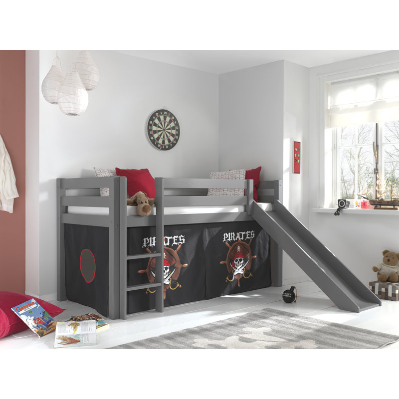 Pino 90 x 200 cm Mid Sleeper Loft Bed Bed by Vipack, Premium
