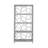 Tiffany 72"H x 36"W Etagere Bookcase-51402690