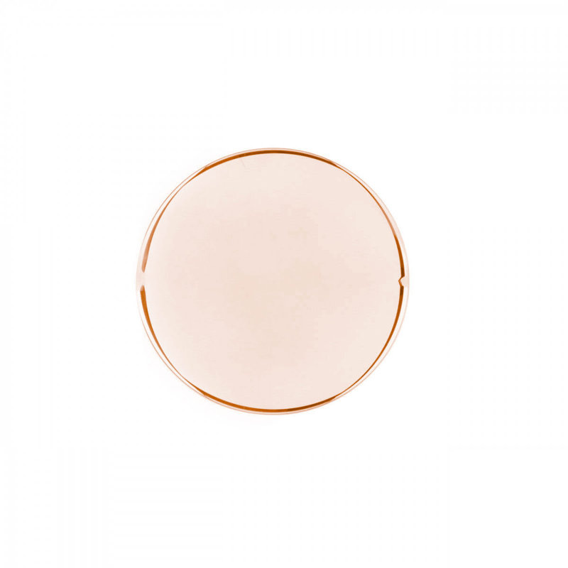 55'' x 30'' Soaking Acrylic Bathtub, Rose Gold