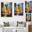 «Blue Fragrant Bottles Of Perfumes 1», art mural parfums-1253670233-1196140211