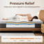 Matelas 12 po pour lit simple blanc
