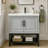 Festival 36" Single Bathroom Vanity with Ceramic Top-Gray-1897145921-1897145923