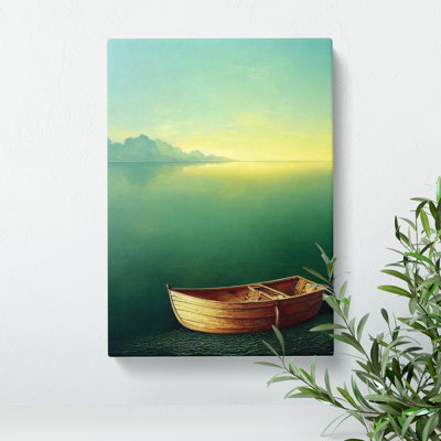 Boat On The Ocean Watercolour No.1 - Print