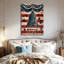Décoration murale sur toile 20 x 30 pouces Liberty Bell 1776