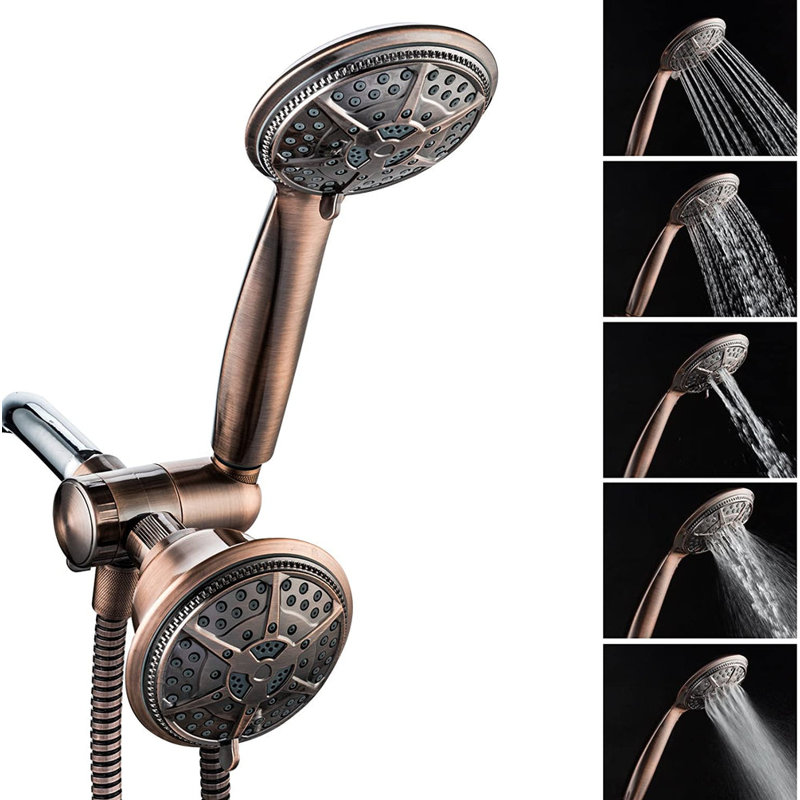 2-in-1 Multi-function Shower Head, Brown
