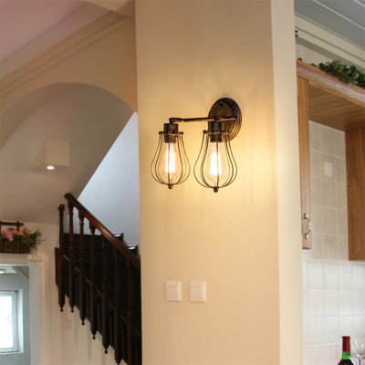 Alisiana Antique Brass 31.5cm H Outdoor Sconce