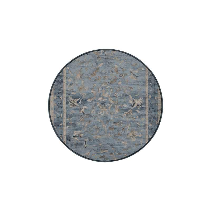 Tapis gris lavable à la machine