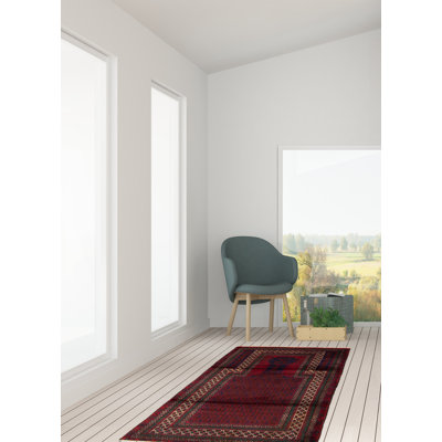 Dequita Wool Oriental Indoor Rug