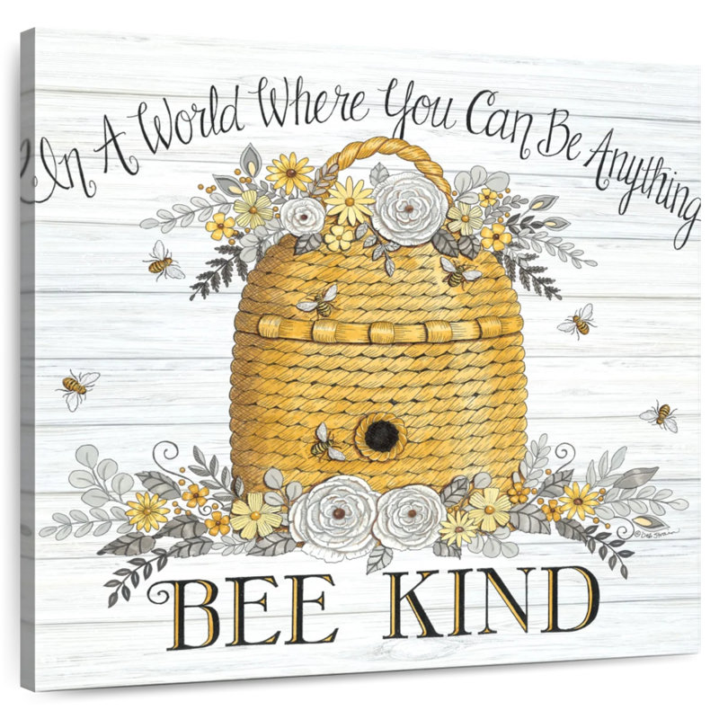 Bee Kind Bee Hive, 24" H x 24" W