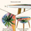 Ensemble de 2 tables basses gigognes Triangle