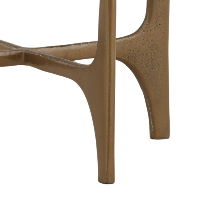 Colston Side Table Antique Brass
