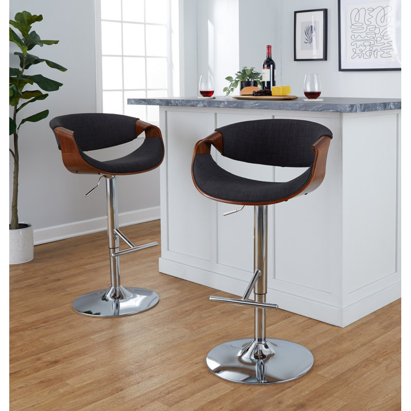 Tabouret pivotant à hauteur réglable Arshad
