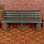 Plastic Garden Bench-793747567