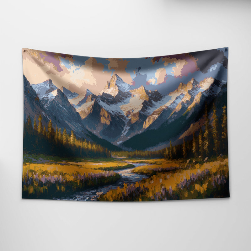 Tapisserie murale USA State Montana, 26 po x 36 po