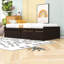 Lit plateforme simple en bois avec 2 tiroirs Yunet-1498856533