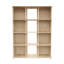 Bibliothèque standard en bois massif H 52 "x l 36,4" Abbygale