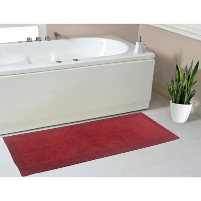 Tapis de bain réversible de couleur unie BRUSS