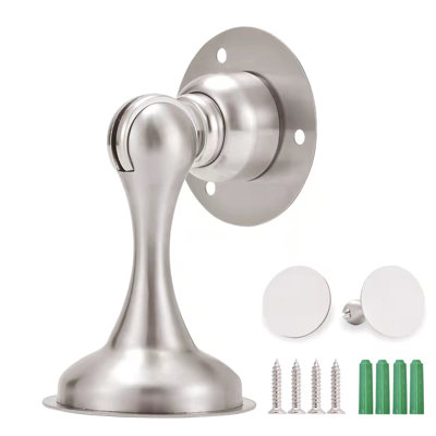 Magnetic door stopper stainless steel 4 Pack