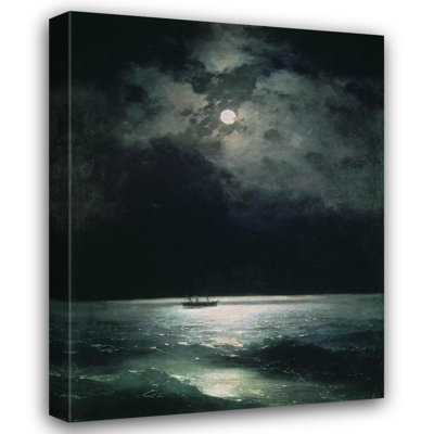 The Black Sea at night