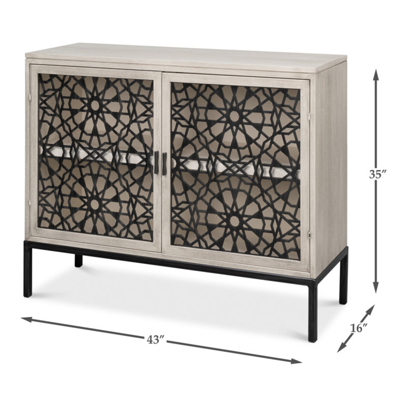 Covet 43'' W Solid Wood Sideboard