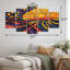 Albertine - Art mural - Ensemble de décoration murale diamant